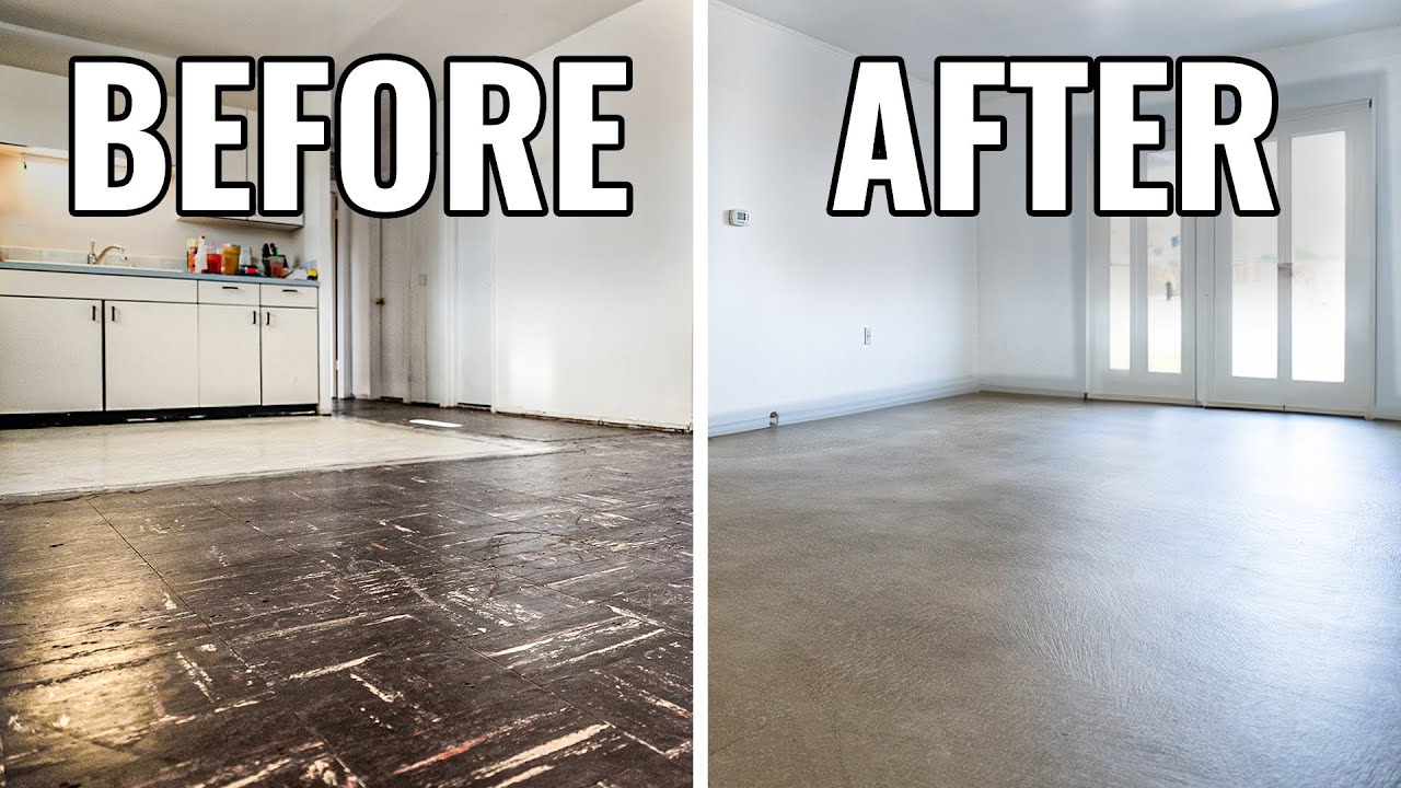Before: Commercial Renovation → Finished Space